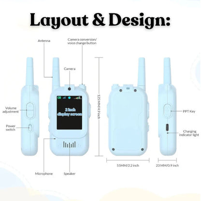 BuddyTalk™ Digital Walkie-Talkie