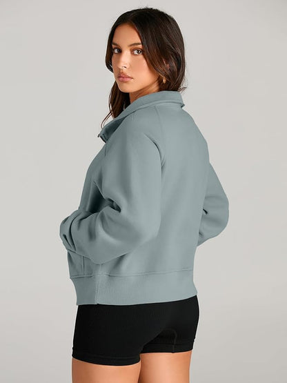 Half Zip Sweatshirts