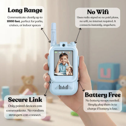 BuddyTalk™ Digital Walkie-Talkie