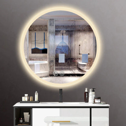 LED Illuminated Bathroom Mirror Anti-Fog Demist
